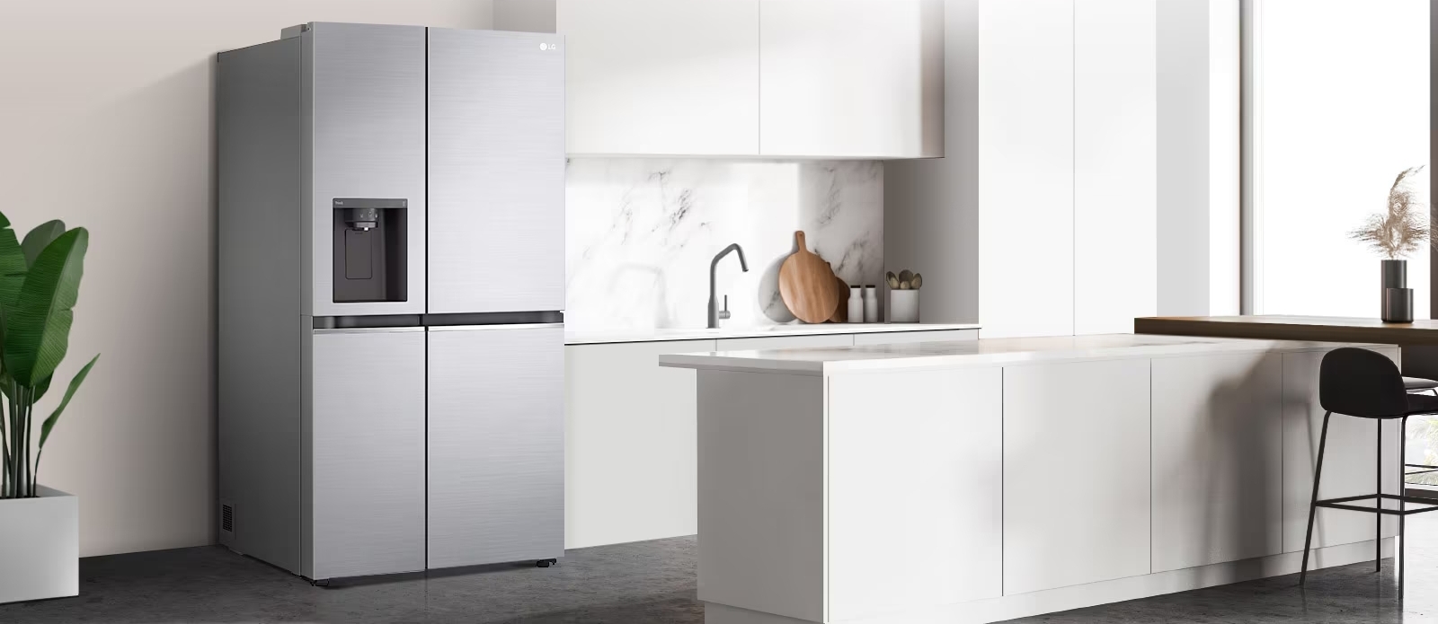Geladeira Smart LG Side by Side